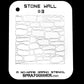 Stone Wall #3 Stencil for airbrushing by NO-NAME Brand