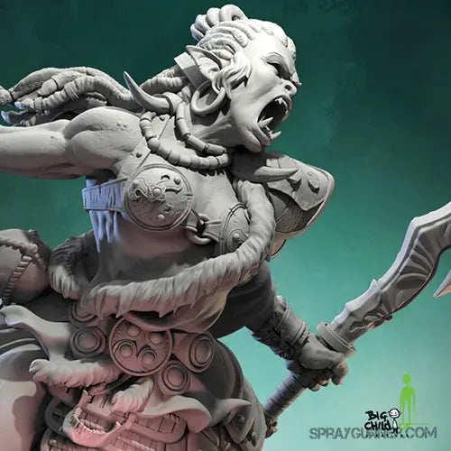 Sadashi The Raider 75 mm [Black Sailors: Legends of the Jade Sea Series] Big Child Creatives