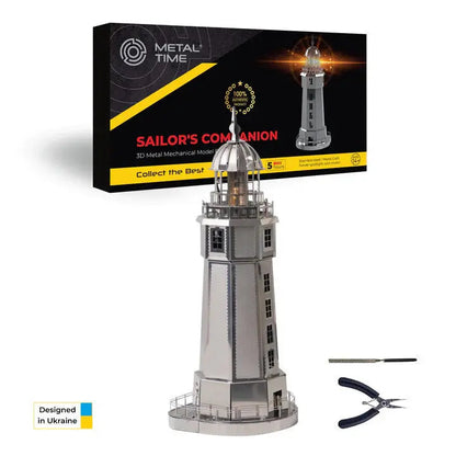 Sailor's Companion Lighthouse Metal Model