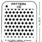 Pattern #8 Stencil for airbrushing by NO-NAME Brand