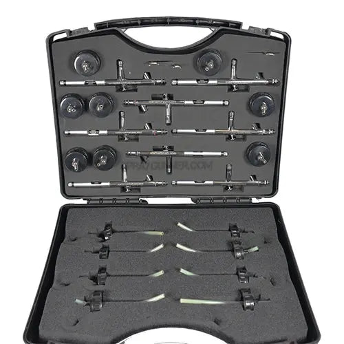 Siphon-Feed Airbrush kit (set of 8) by NO-NAME Brand