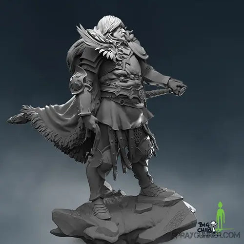 Sir Kay 75mm figurine [Echoes of Camelot Series] Big Child Creatives