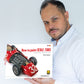 How to Paint SCALE CARS - hard cover book with step-by-step on painting model cars.