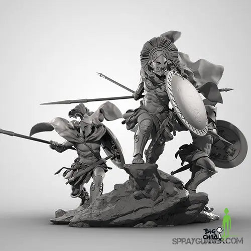 Spartan Pack 75 mm [Epic History Series] Big Child Creatives