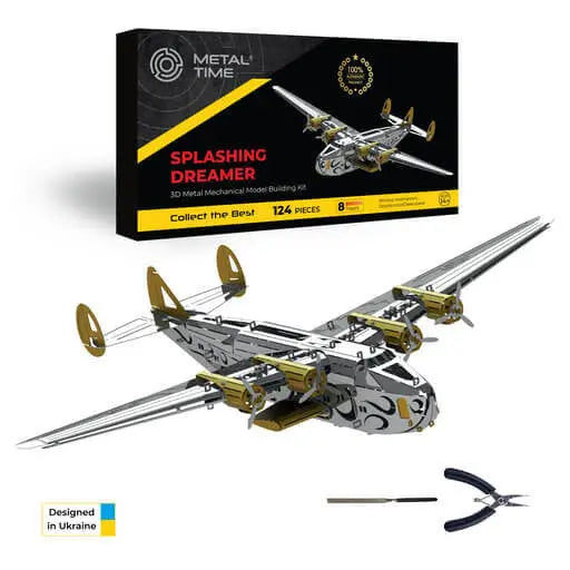 Splashing Dreamer Aircraft Metal Model