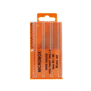 Vallejo Tools Set of 20 Drill Bits, no. 61-80