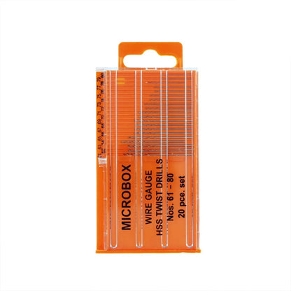 Vallejo Tools Set of 20 Drill Bits, no. 61-80