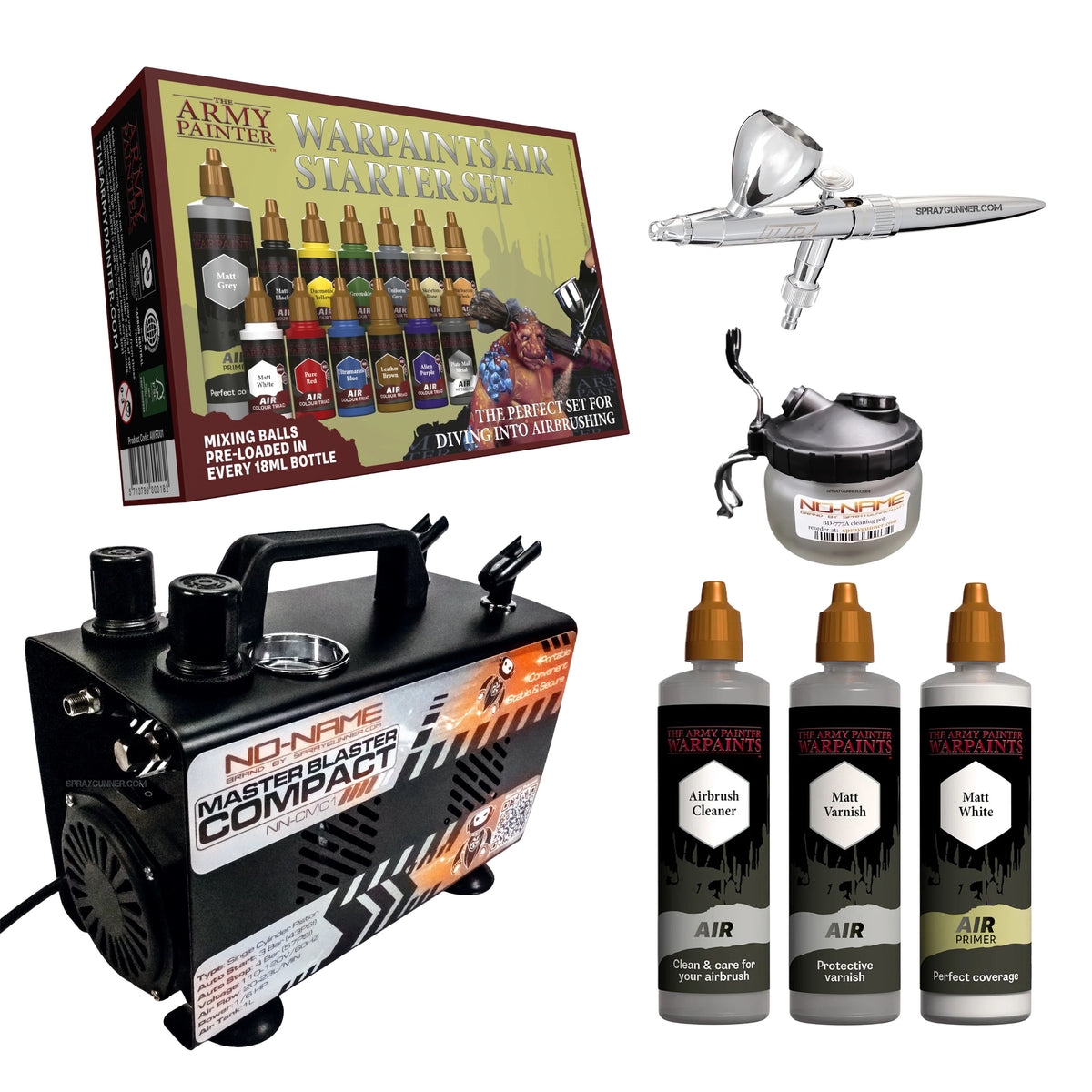 The Army Painter Airbrush Starter Set