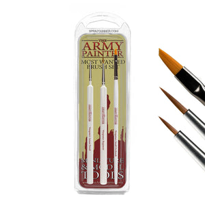 THE ARMY PAINTER: Most Wanted Brush Set