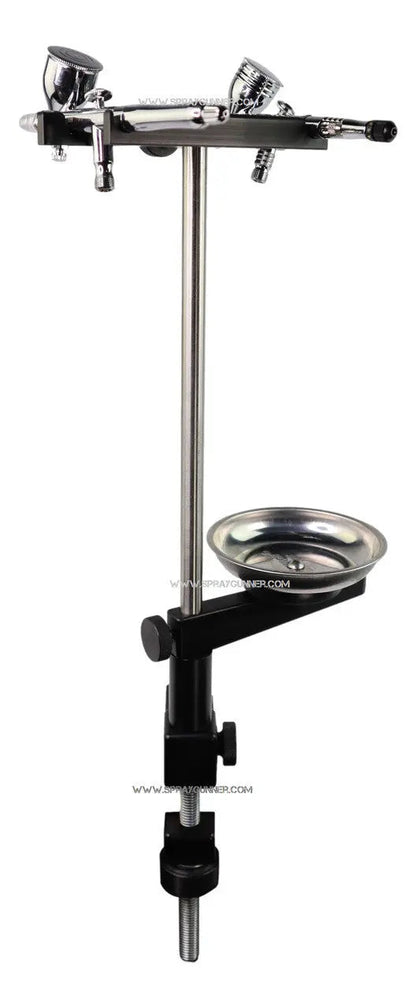 The Last Gun Rack Single Two Gun with Tray - Holds 2 Airbrushes & Spray Guns
