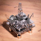 Treasure Finder Oil Rig Metal Model