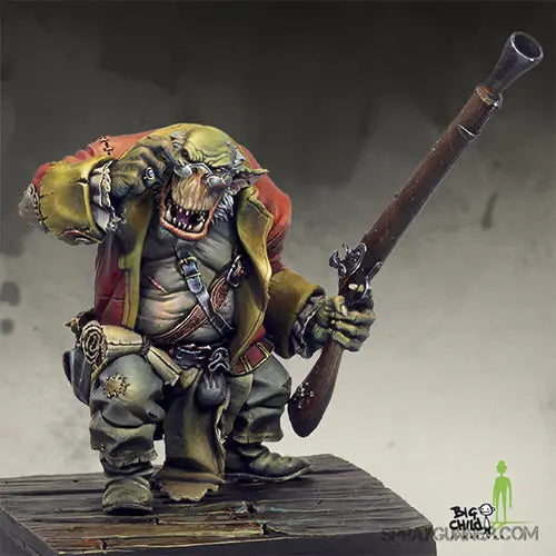 Tumaruk the Cartographer 75 mm [Black Sailors: Pirates of the Storm Coast Series] Big Child Creatives