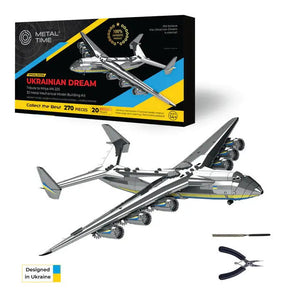 Ukranian Dream Official Cargo Aircraft Metal Model