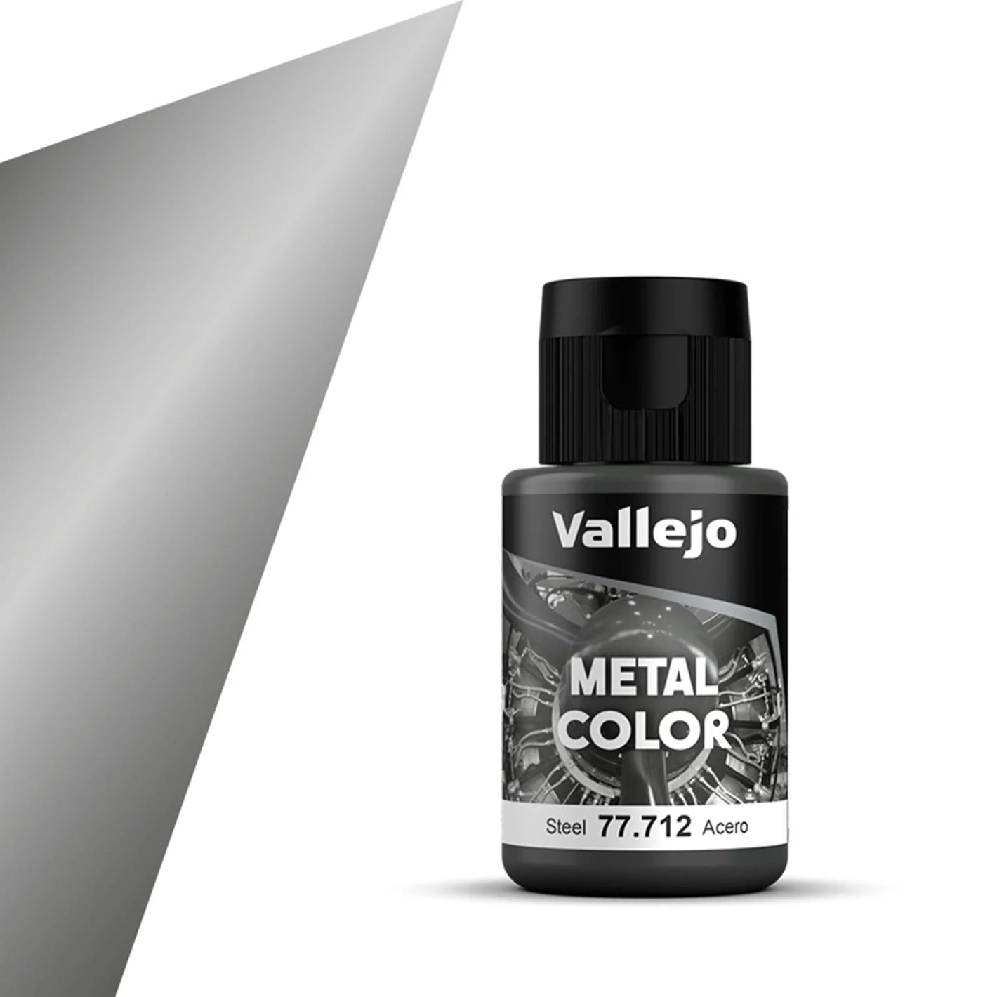 Vallejo Metal Color Steel (32mL)
