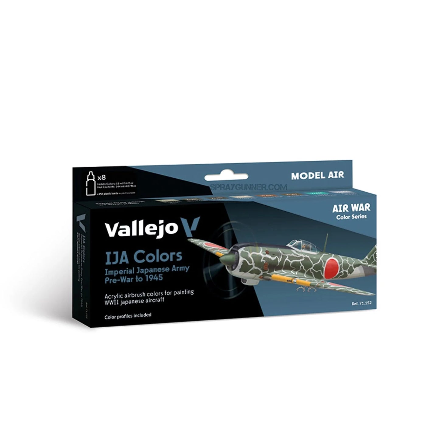 Vallejo Model Air Set: Imperial Japanese Army (IJA) colors pre-war to 1945
