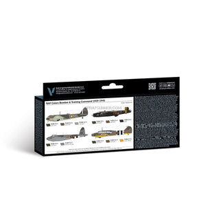 Vallejo Model Air Set: RAF colors Bomber & Training Air Command 1939-1945