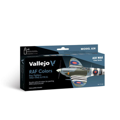 Vallejo Model Air Set: RAF colors Day Fighters 1941-1945 & P.R.U.