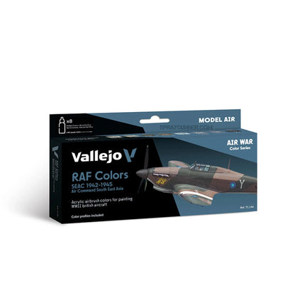 Vallejo Model Air Set: RAF colors SEAC (Air Command South East Asia) 1942-1945