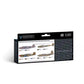 Vallejo USAAF MTO WWII Model Air Set 71.183 8x17ml Colors