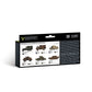 Vallejo Model Air Set: WWII British Colors UK/BEF/Europe 1939-1945