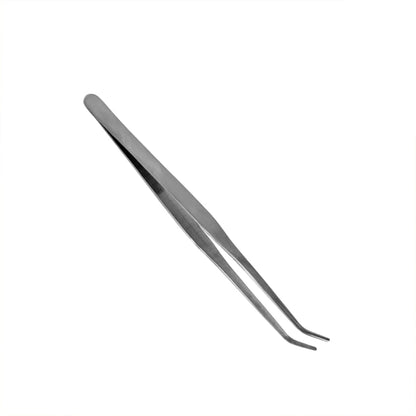 Vallejo Tools Curved Tip Stainless Steel Tweezers (175 mm)