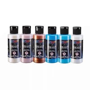 W135-02 Createx Wicked Colors Flair Paint Set 6 x 2oz Createx