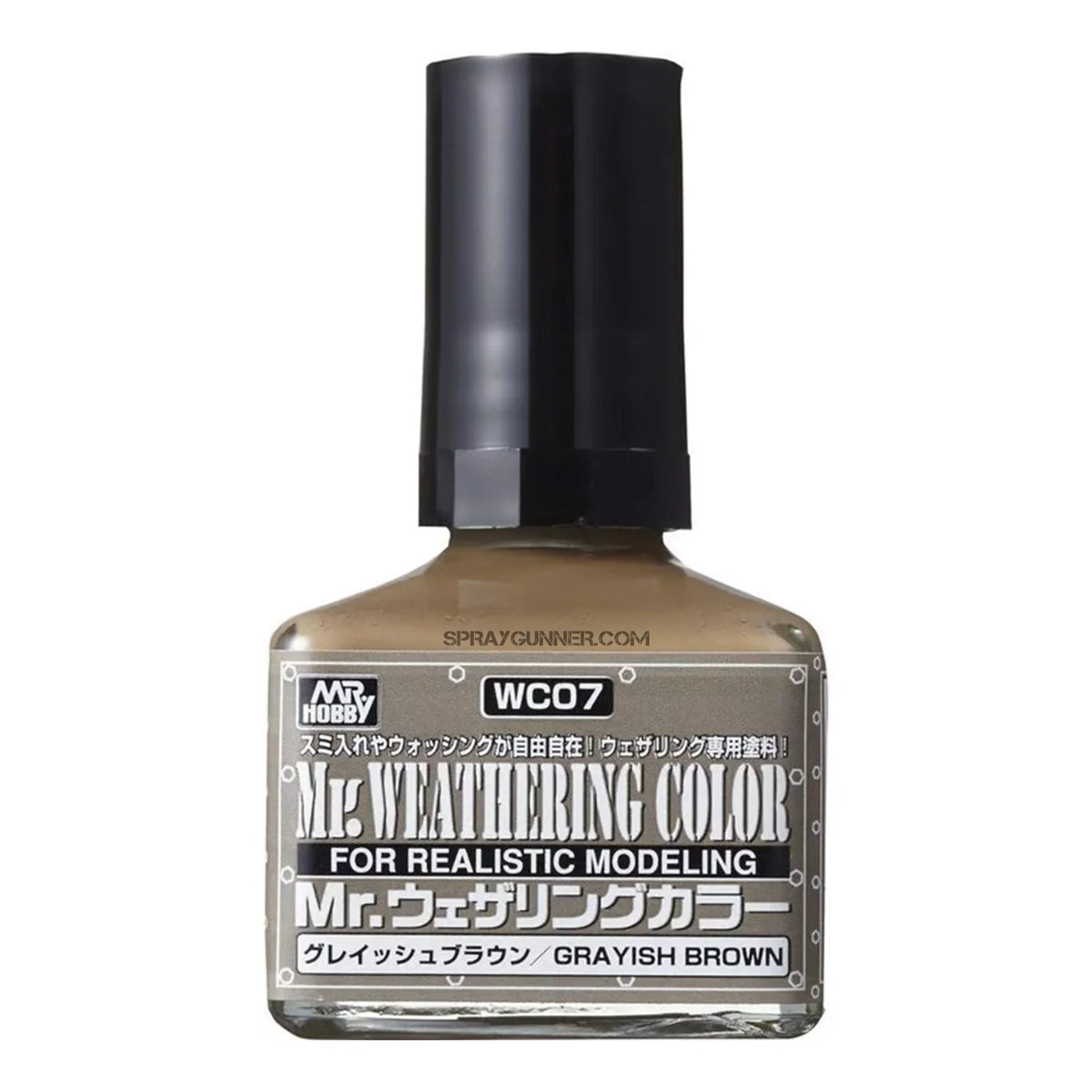 GSI Creos Mr.Weathering Color Model Paint: Grayish Brown