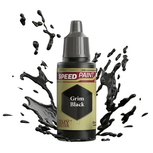 THE ARMY PAINTER: Speedpaint Grim Black