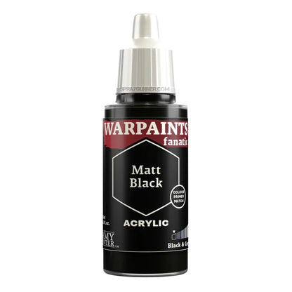 THE ARMY PAINTER: Warpaints Fanatic Matte Black