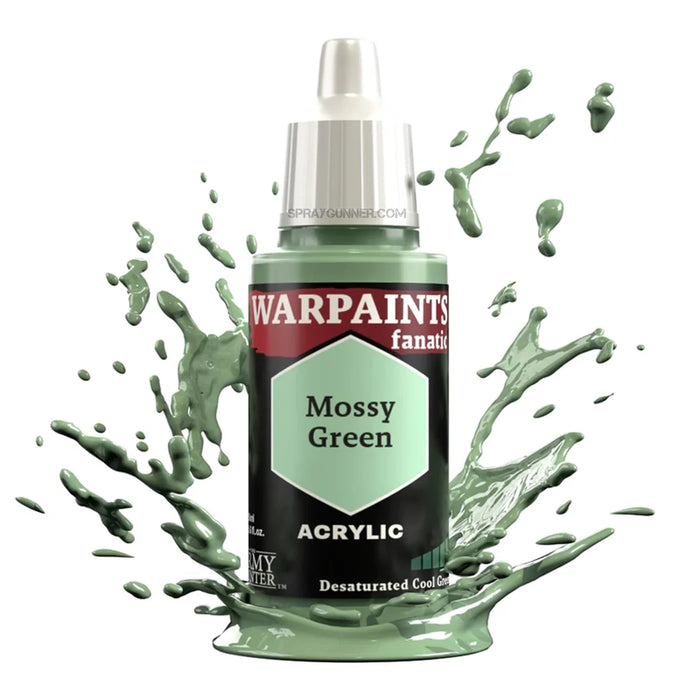 THE ARMY PAINTER: Warpaints Fanatic Mossy Green