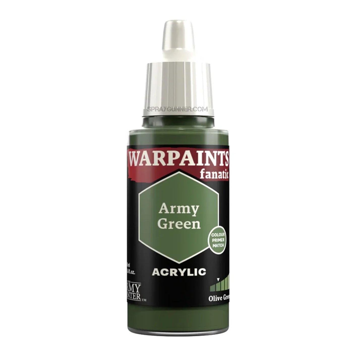 THE ARMY PAINTER: Warpaints Fanatic Army Green