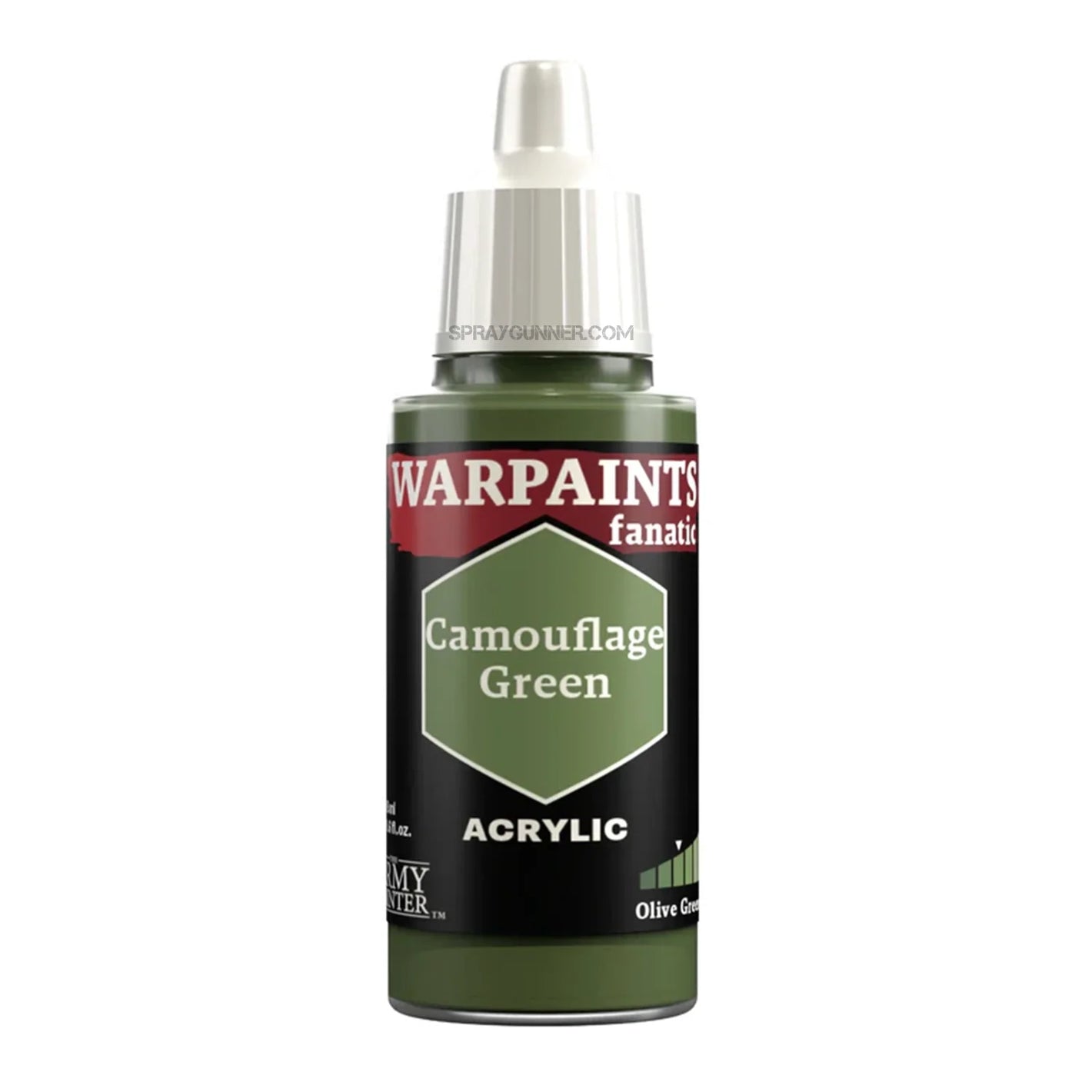 THE ARMY PAINTER: Warpaints Fanatic Camouflage Green