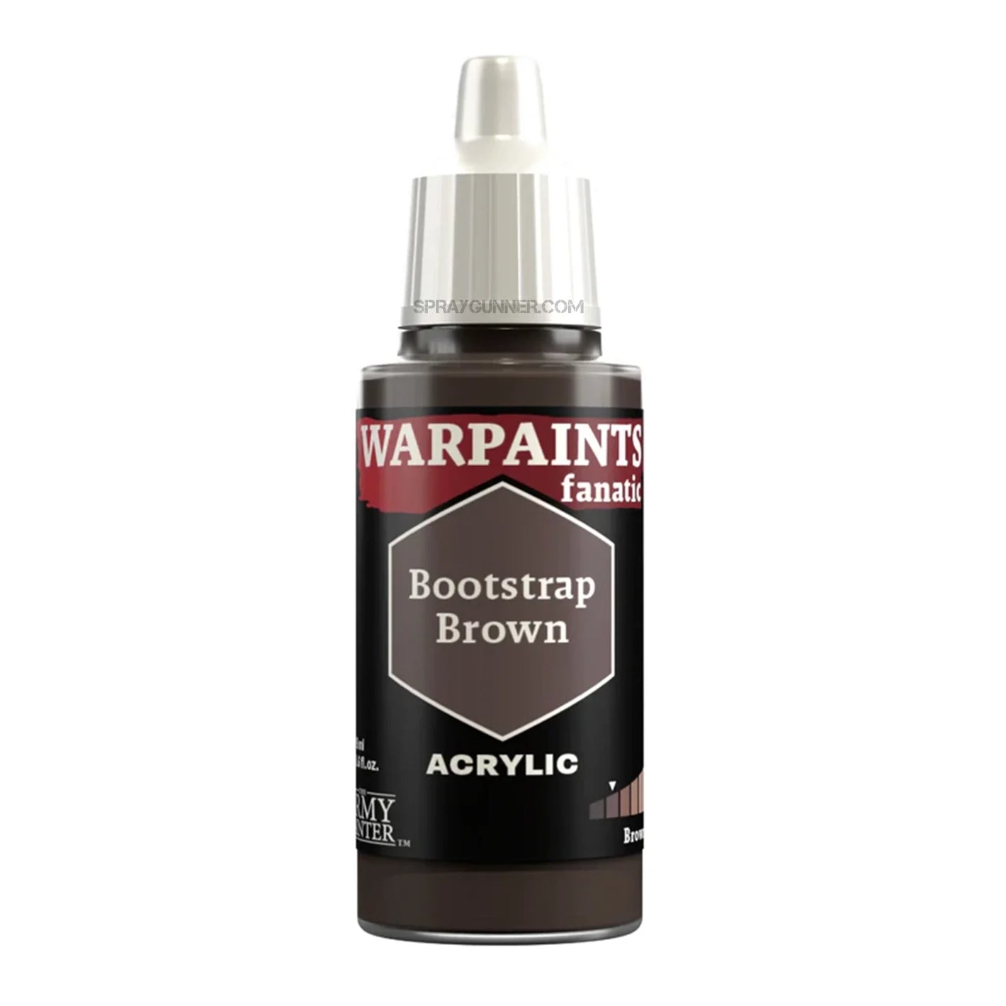 THE ARMY PAINTER: Warpaints Fanatic Bootstrap Brown