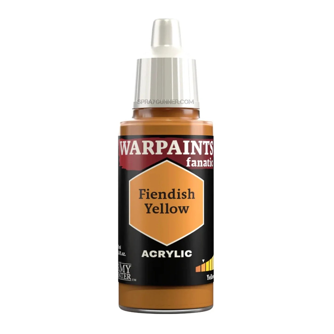 THE ARMY PAINTER: Warpaints Fanatic Fiendish Yellow