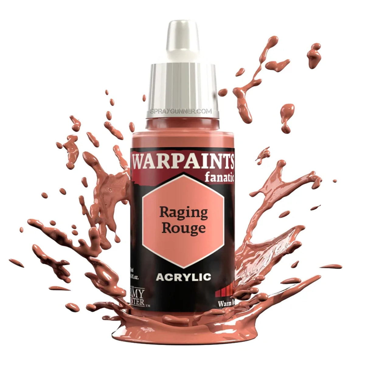 THE ARMY PAINTER: Warpaints Fanatic Raging Rouge