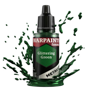 THE ARMY PAINTER: Warpaints Fanatic Metallic Glittering Green