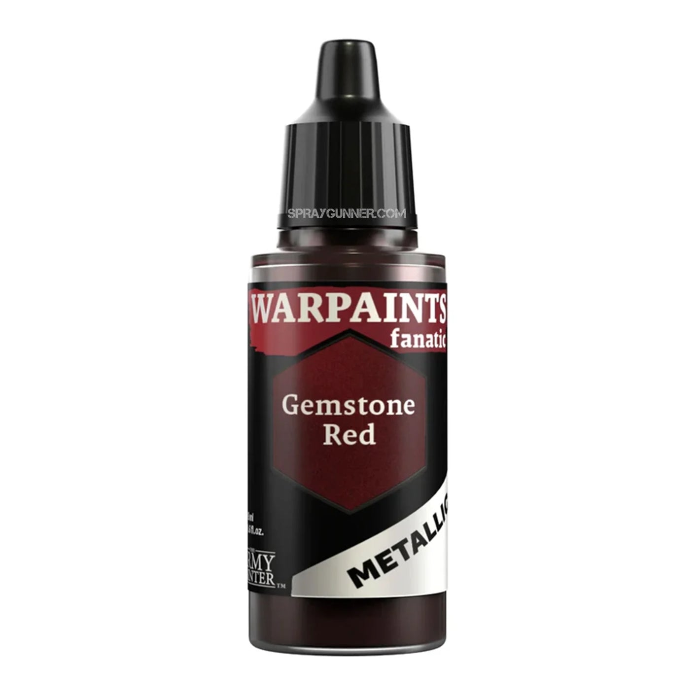 THE ARMY PAINTER: Warpaints Fanatic Metallic Gemstone Red