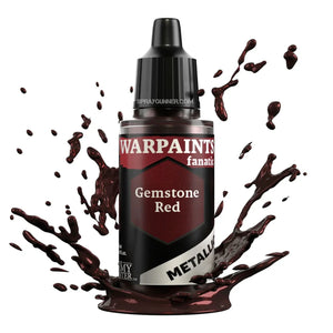 THE ARMY PAINTER: Warpaints Fanatic Metallic Gemstone Red