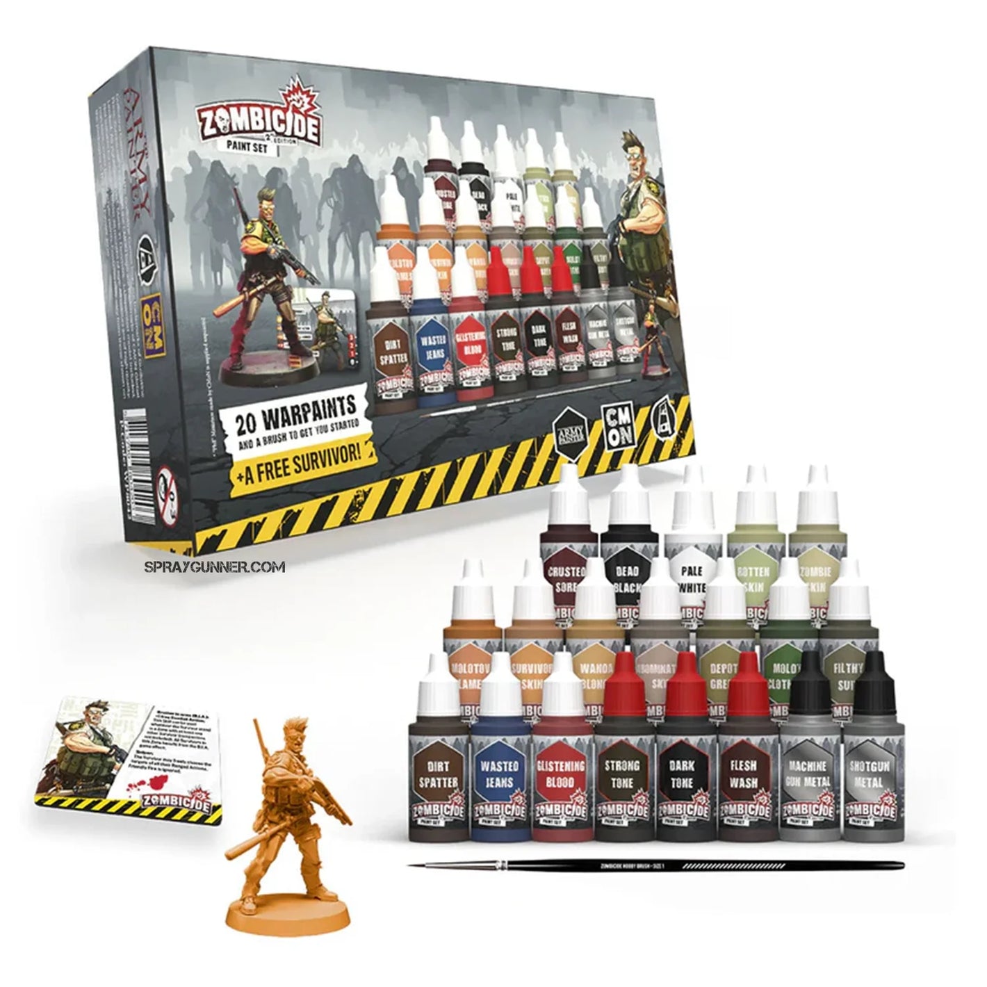 THE ARMY PAINTER: Zombicide 2nd Edition Paint Set