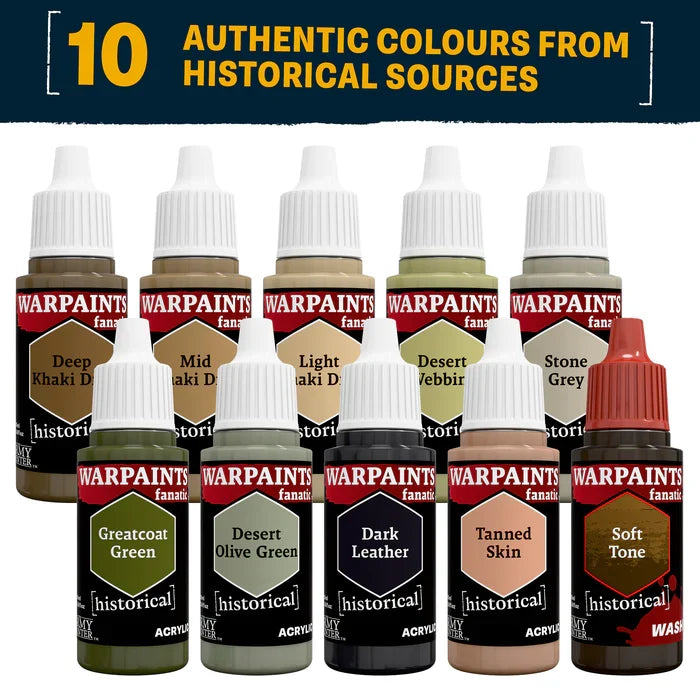 The Army Painter Historical: WWII British 8th Army Paint Set