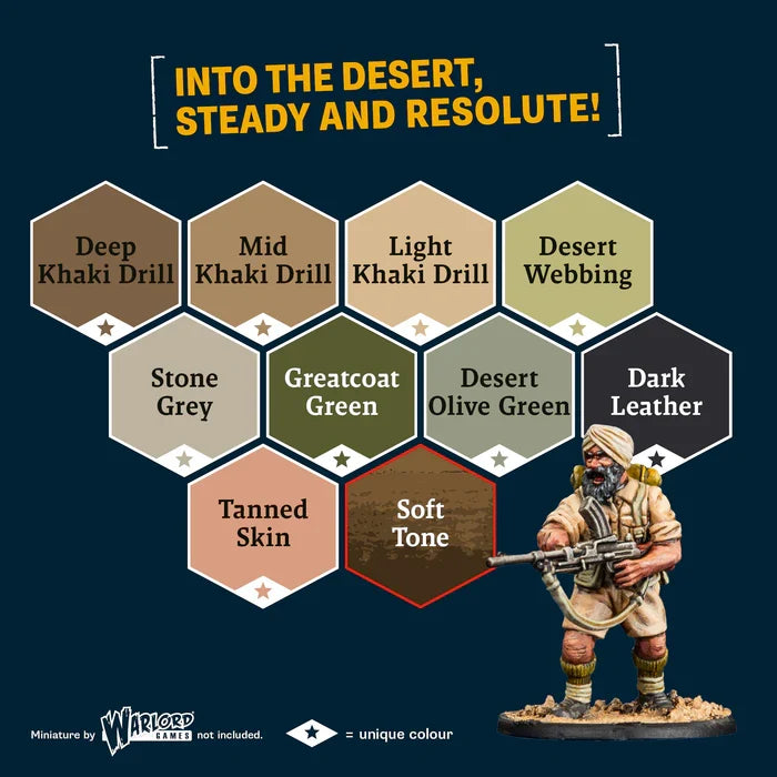 The Army Painter Historical: WWII British 8th Army Paint Set