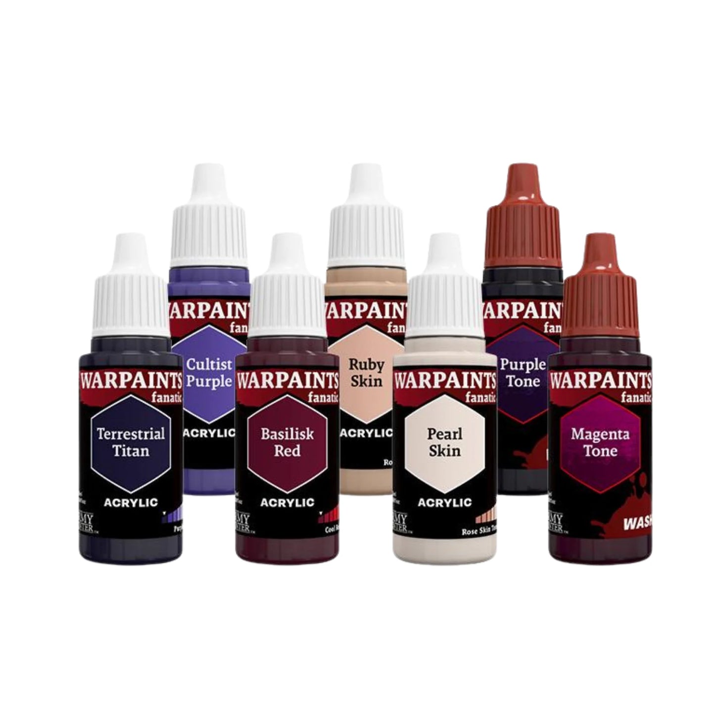 The Army Painter Combat Se7ens: Purple Xenos Flesh Paint Set