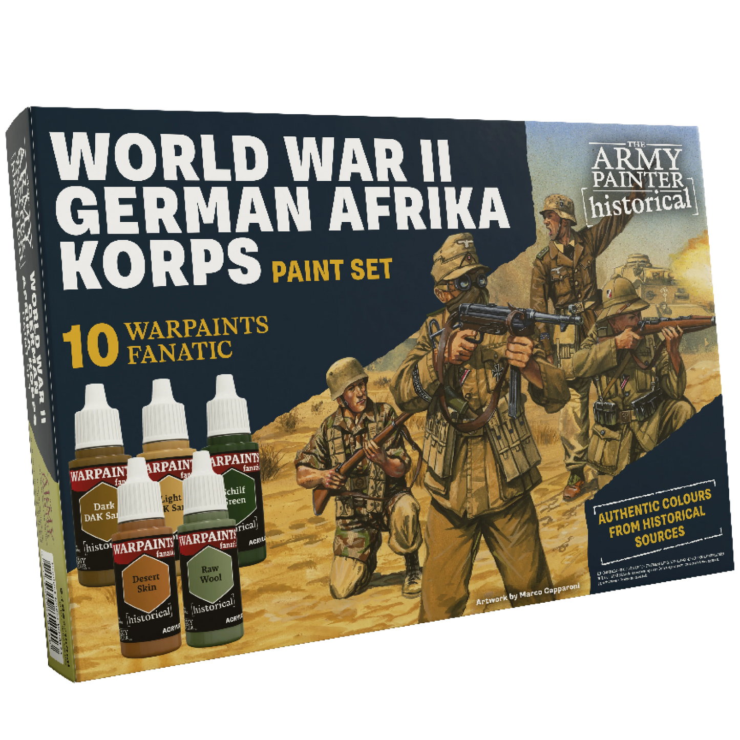 The Army Painter Historical: WWII German Afrika Korps Paint Set
