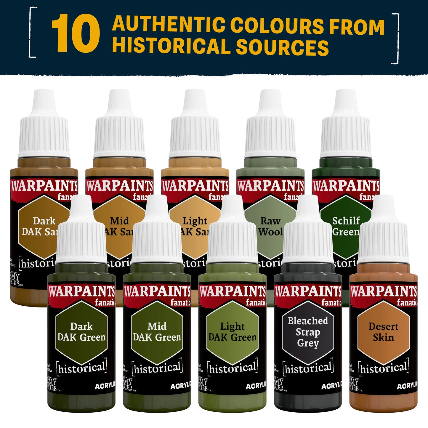 The Army Painter Historical: WWII German Afrika Korps Paint Set