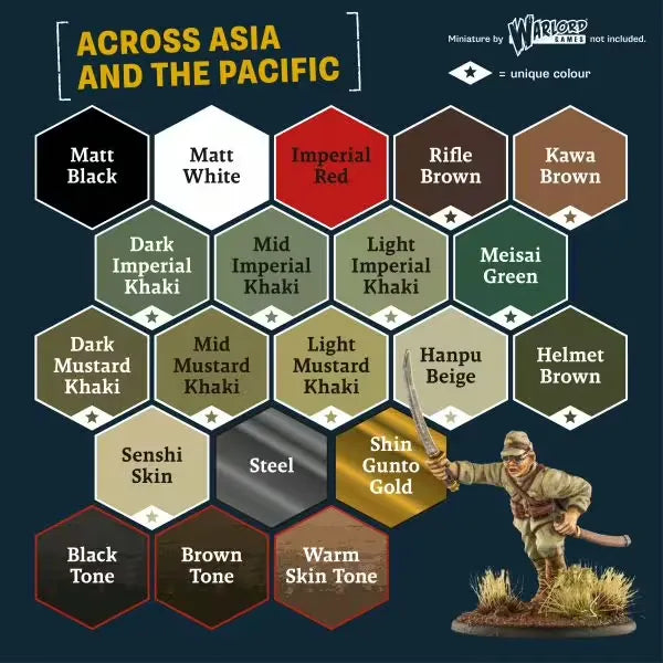 The Army Painter Historical: WWII Imperial Japanese Paint Set