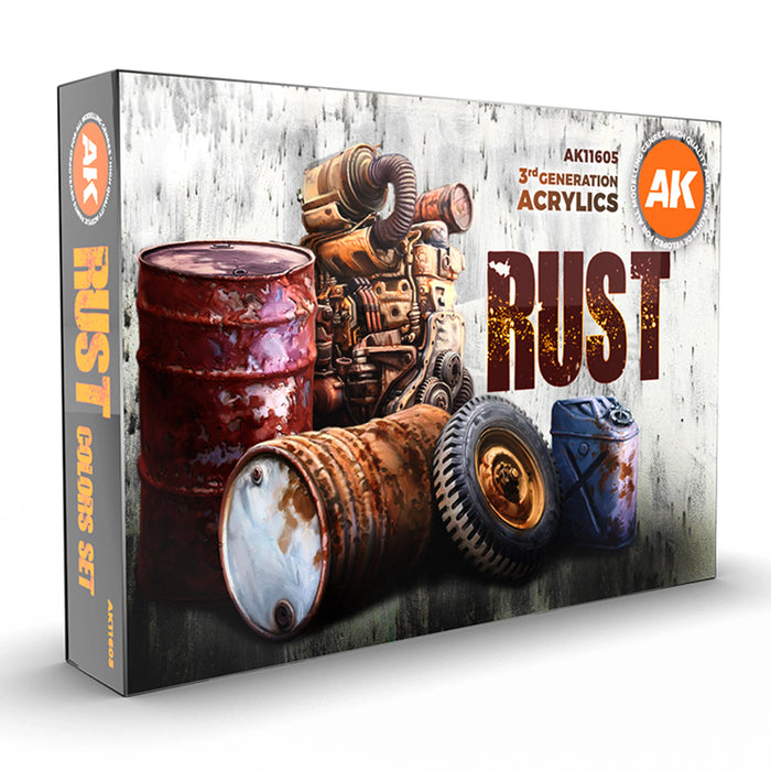 AK Interactive Rust Set (x6)