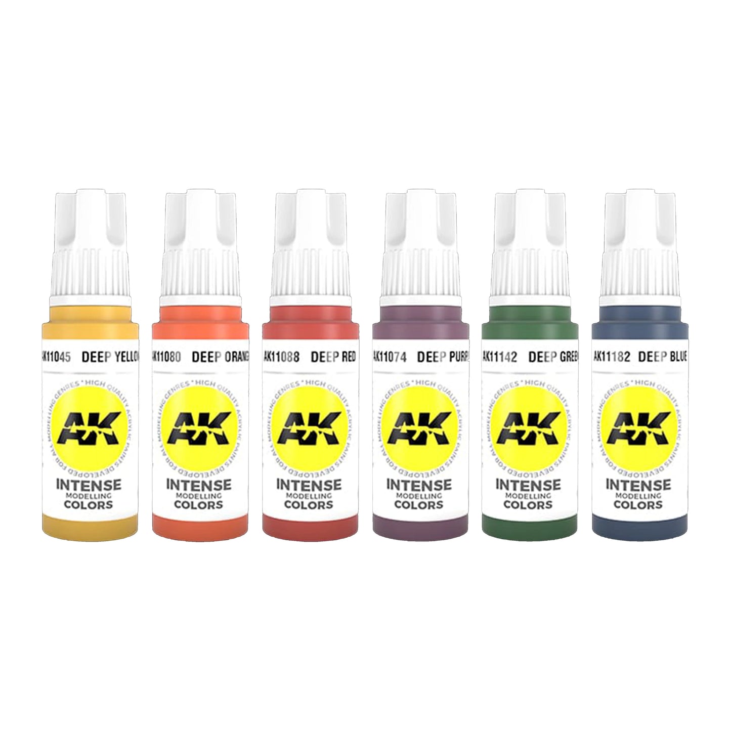 AK Interactive Intense Colors Set (x6)