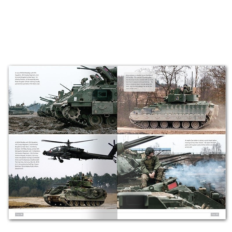 AMMO by MIG Publications - M2A3 BRADLEY FIGHTING VEHICLE IN EUROPE IN DETAIL VOL 1 AMIG5951 AMMO by MIG