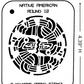 Native American Round #2 Stencil for airbrushing by NO-NAME Brand