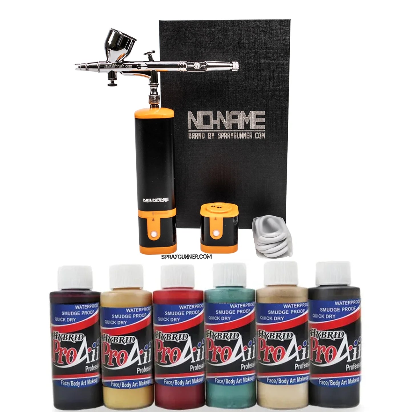 Airbrush FX Makeup Special Bundle: Cordless Airbrush Kit With ProAiir Body Paint